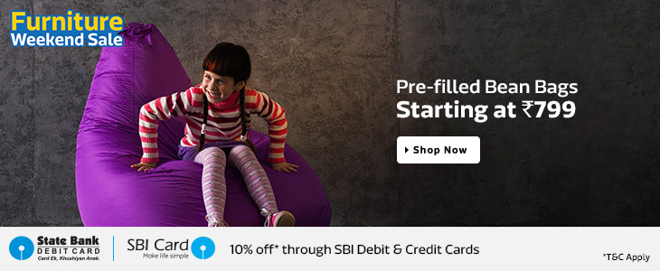 Flipkart Furniture Weekend Sale - Upto 80% Off + Extra 10% Off (SBI Card Holders) 2 Flipkart Furniture Weekend Sale - Upto 80% Off + Extra 10% Off (SBI Card Holders) 2