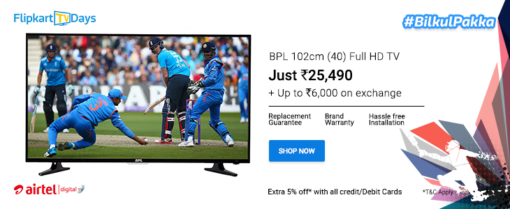 Vu 80cm (32) HD Ready LED TV at Rs 13989 only