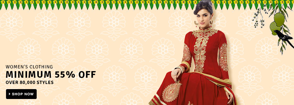 MINIMUM 55% OFF on Women's Clothing