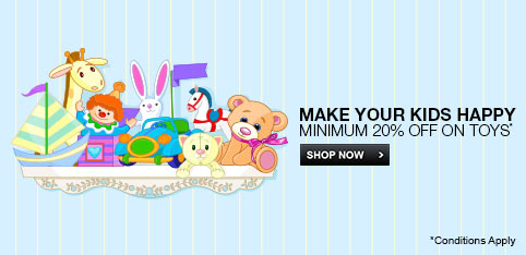 MINIMUM 20% OFF on Toys