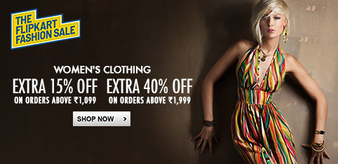 EXTRA 15% OFF on orders above Rs.1099-EXTRA 40% OFF on orders above Rs.1999-See Final Price in Cart